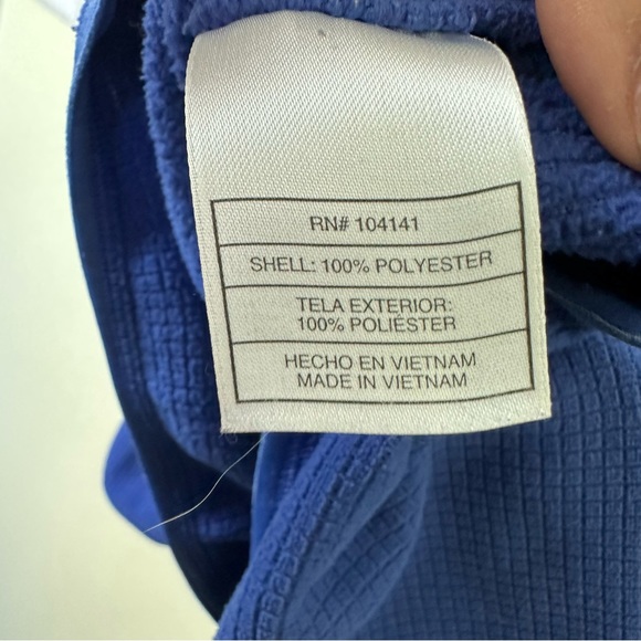 Nike ACG Lightweight Fleece-y Quarter-Zip Pullover in Blue SZ Large - Picture 3 of 9